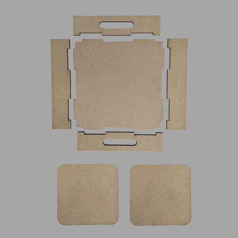 Image Transfer on Tray and Square Tea Coasters DIY kit