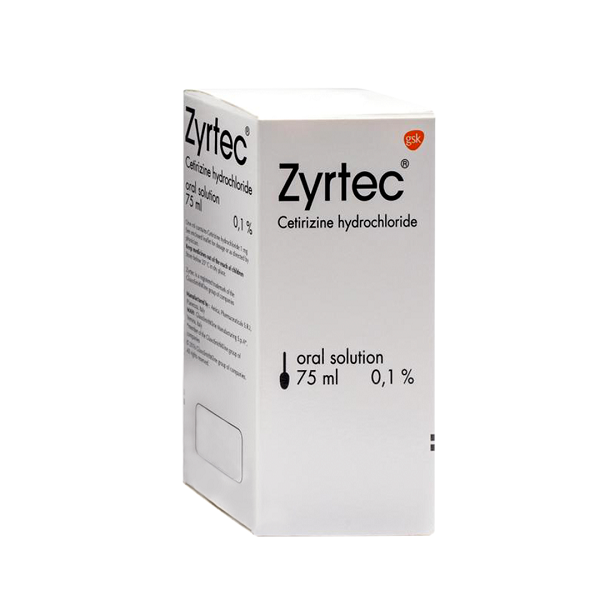 Zyrtec Oral Solution 75Ml