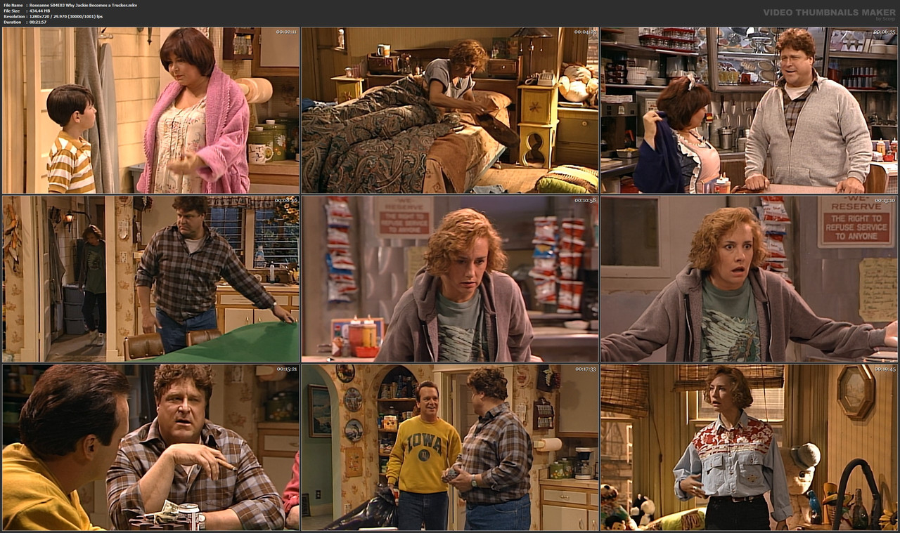 Roseanne S04E03 Why Jackie Becomes a Trucker.mkv