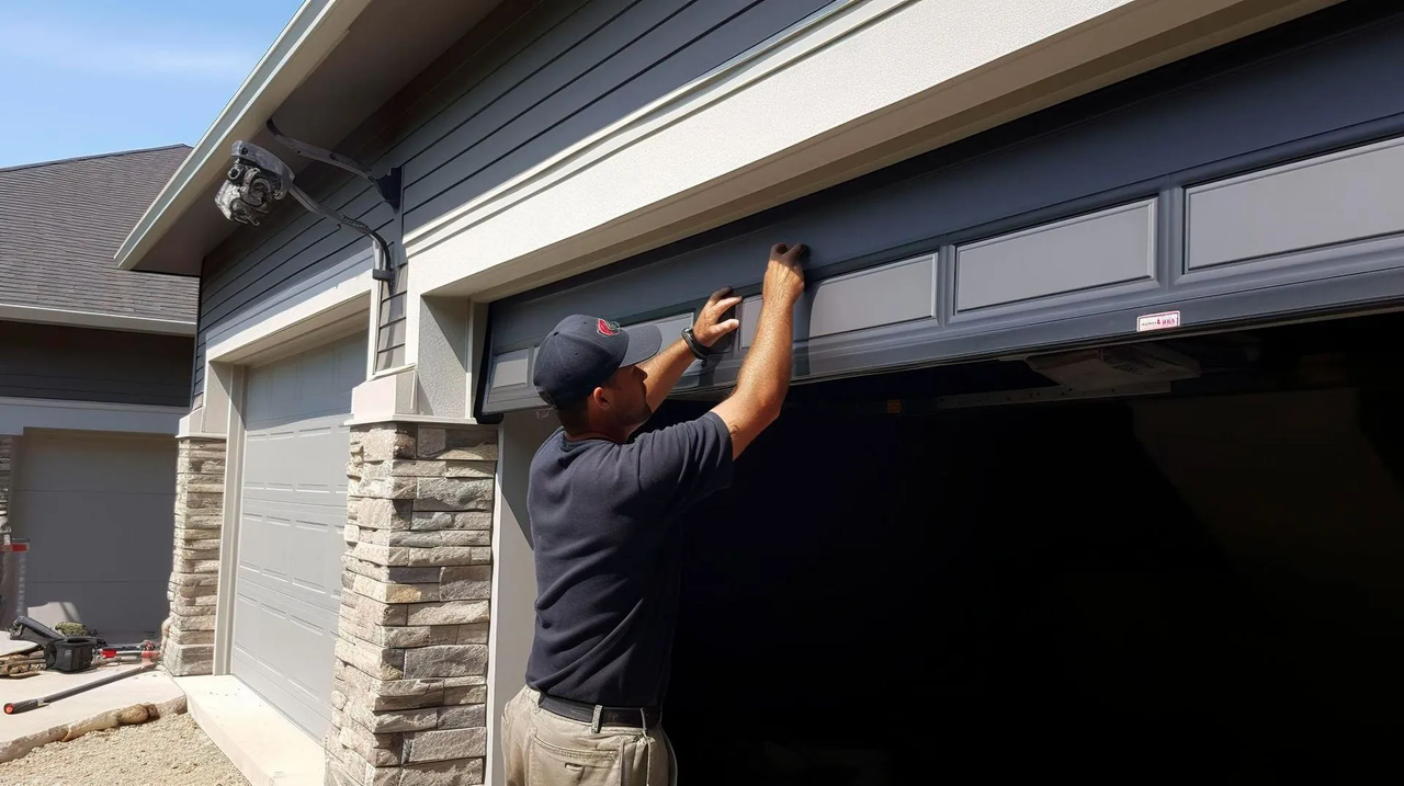 Garage Door Dents Repair in Cedar Rapids
