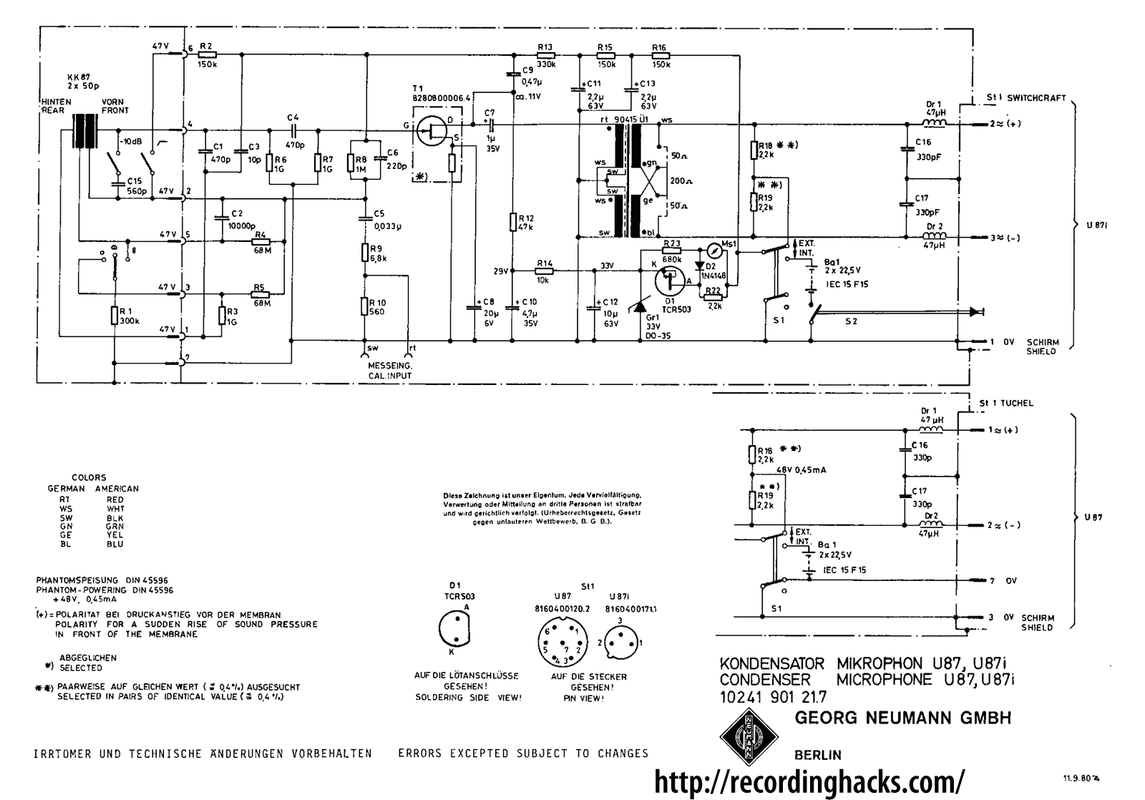 U87-schematic