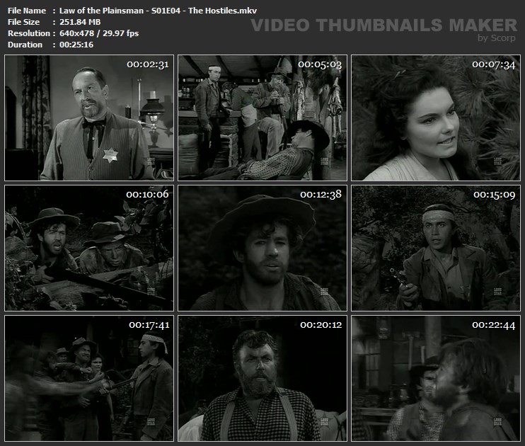 Law of the Plainsman - S01E04 - The Hostiles.mkv