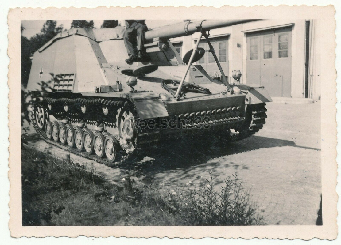 !Foto Jagdpanzer NASHORN Wehrmacht Panzer Sd.Kfz. 164 Panzerjäger Geschützwagen