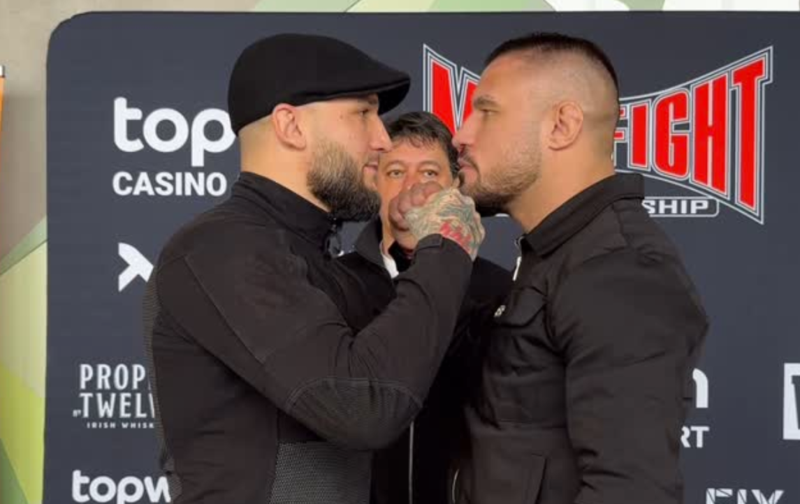 Валентинов и Дочев очи в очи преди MAX FIGHT 60