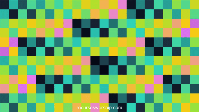 loop vj píxeles neón fondo