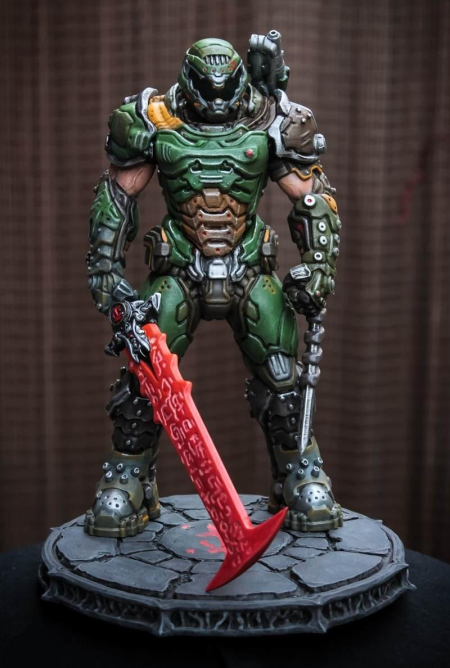 Doom Guy from Doom Eternal – 3D Print Model Doom Guy from Doom Eternal – 3D Print Model