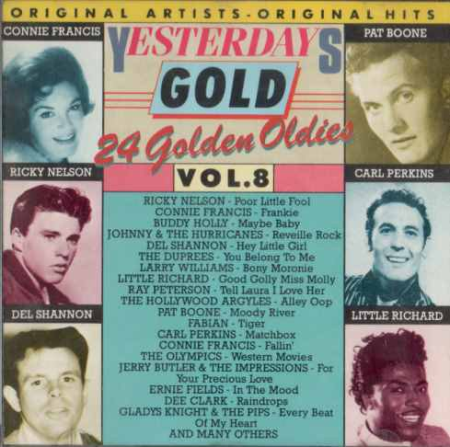 VA - Yesterdays Gold: 24 Golden Oldies Vol. 8 (1988)