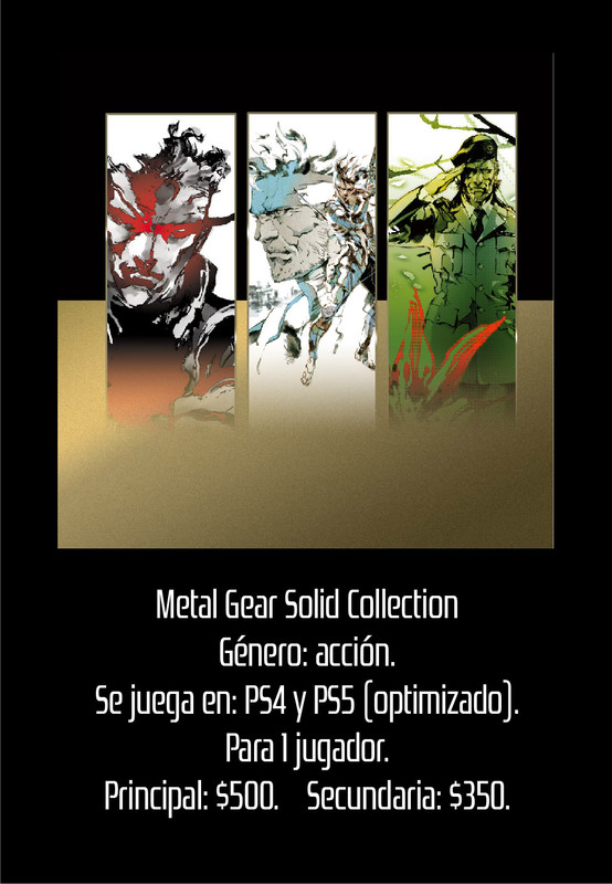 Metal Gear Solid Collection