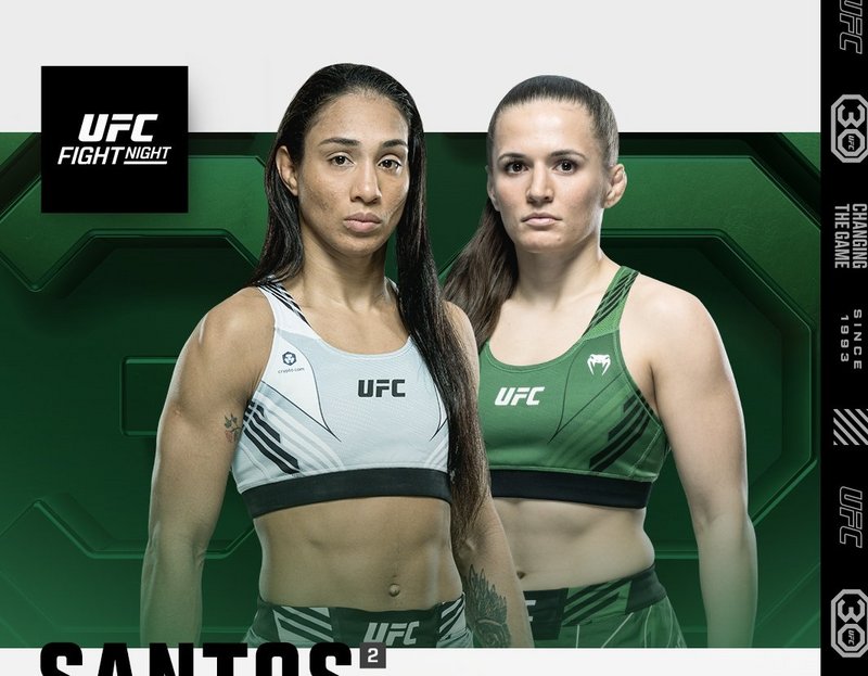 Тайла Сантос и Ерин Бланчфийлд оглавиха UFC Vegas 69