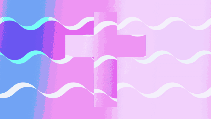 Countdown – Dreamwave Lines – Pastel Cross