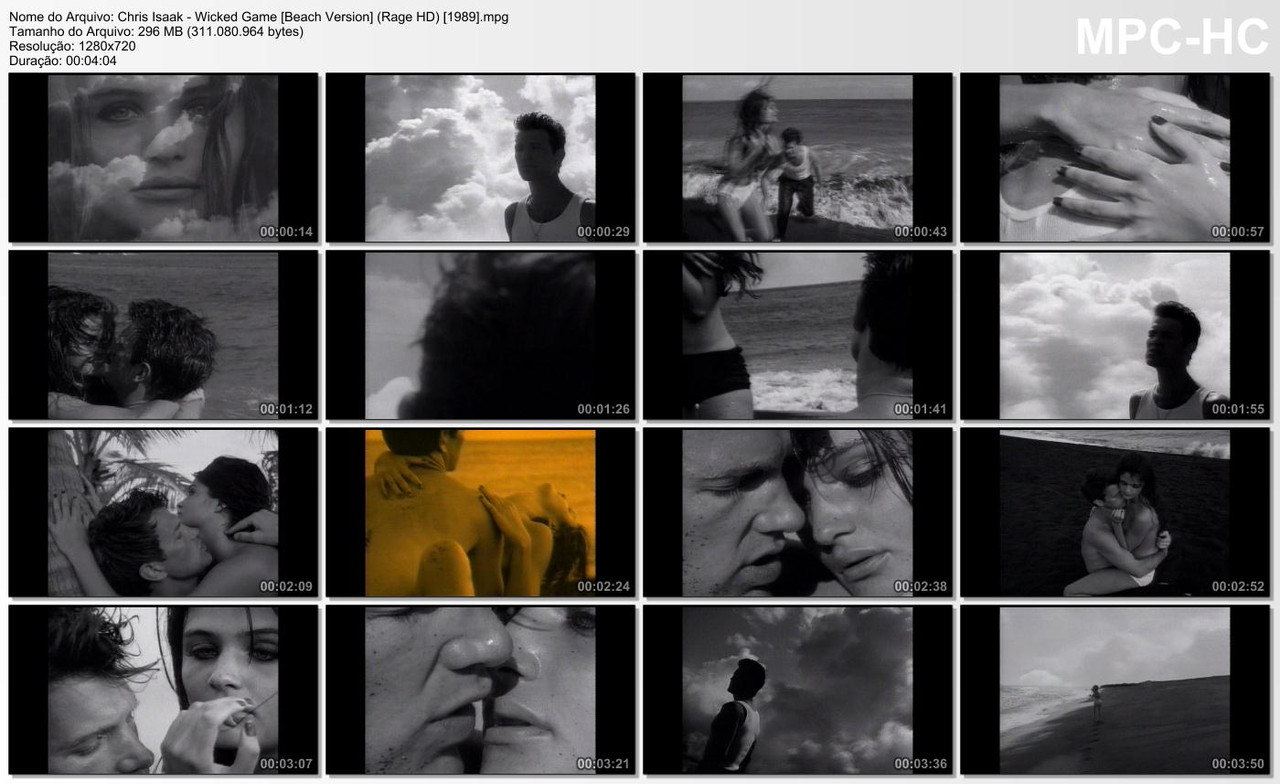 Chris Isaak - Wicked Game [Beach Version] (Rage HD) [1989]