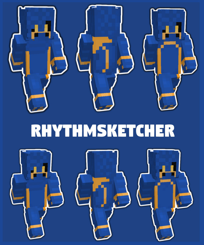 Mono | @RhythmSketcher | (Commission) (Steve Model) (Bandana) Minecraft Skin