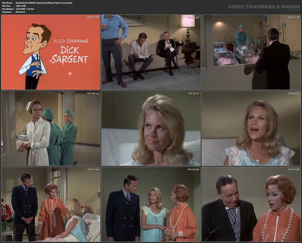 Bewitched S06E05 (And Something Makes Four).mkv