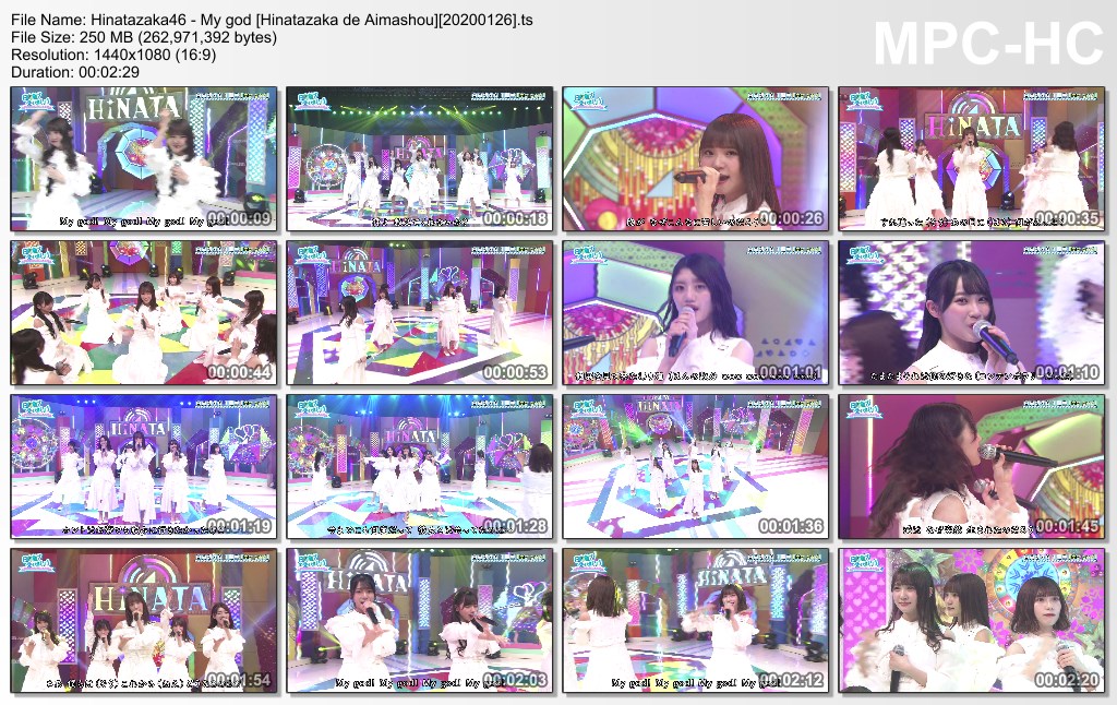 Hinatazaka46 - My god [Hinatazaka de Aimashou][20200126].ts_thum