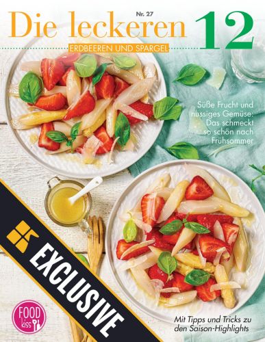 Cover: Foodkiss Die leckeren 12 Magazin Mai No 27 2024