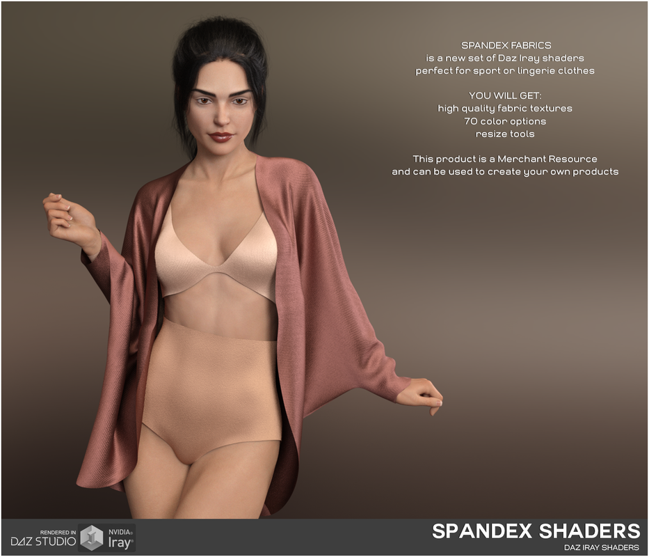 Daz Iray - Spandex Shaders