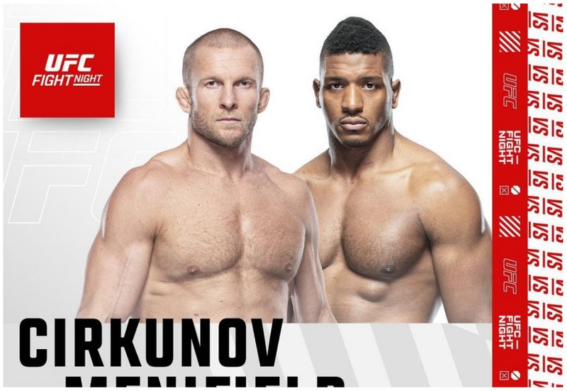 Алонсо Менифилд срещу Миша Циркунов на UFC on ESPN+ 70