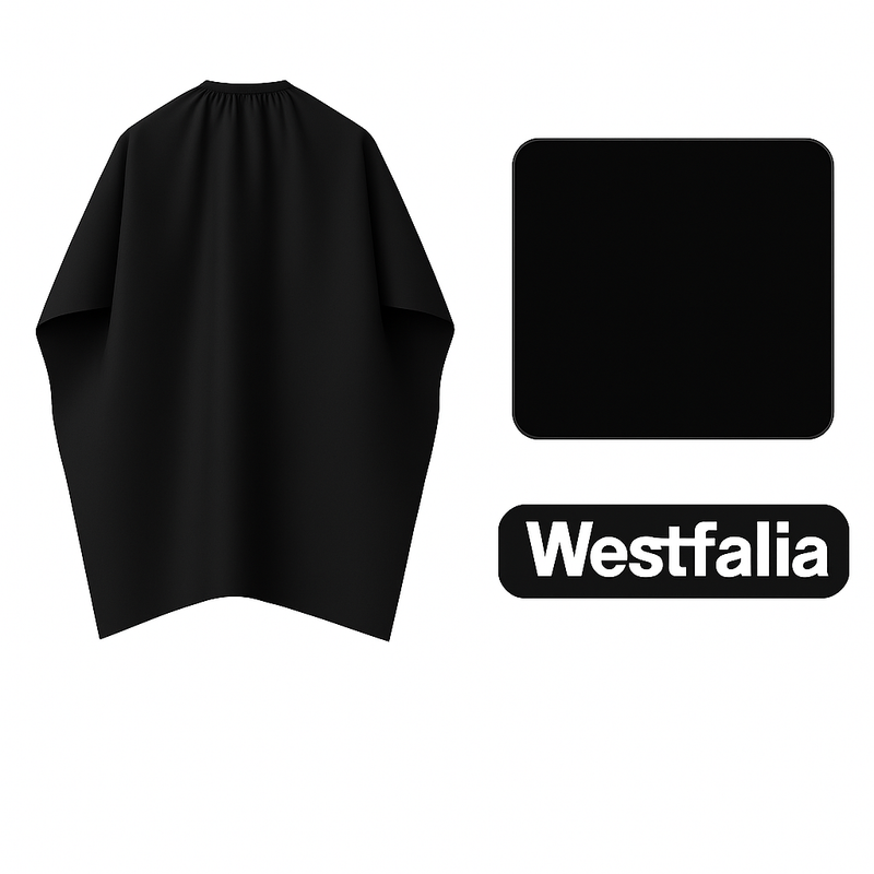 Westfalia Friseurumhang Schwarz – Übersicht