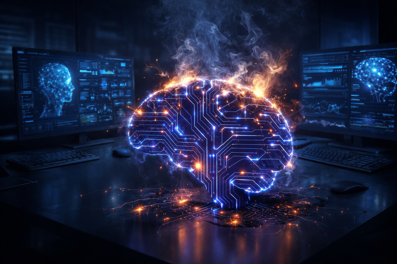 “AI Brain Fry”: o uso excessivo de IA está fritando nossos cérebros? O estudo que ninguém queria ver chegar
