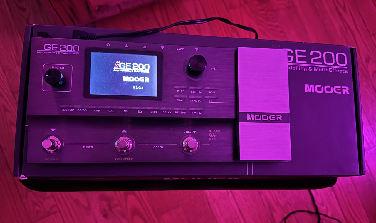 Mooer GE200 v2.0.3 bricked. Is there a fix? | The Gear Page