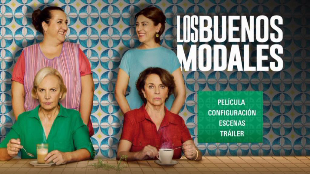 LOS BUENOS MODALES MENU - Los buenos modales [2023] [Comedia, drama] [DVD9] [PAL] [Leng. Español] [Subt. ESP*/ENG]