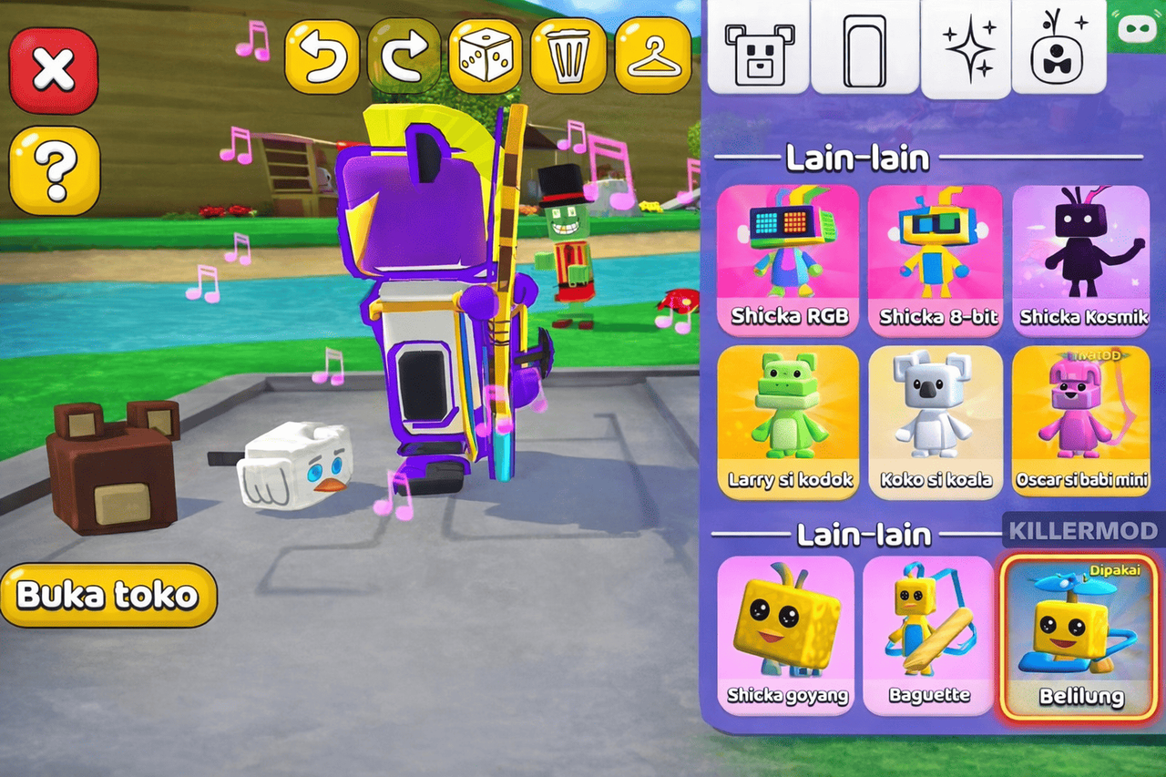 Super Bear Adventure Mod APK No Clip mode screenshot