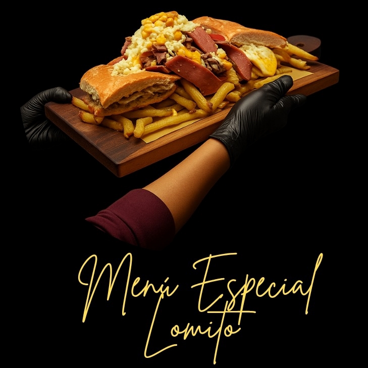 Menu especial hamburguesa