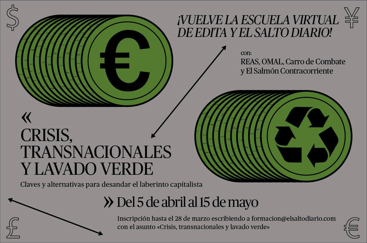 Curs: Transnacionales y lavado verde. Claves para desandar el laberinto capitalista
