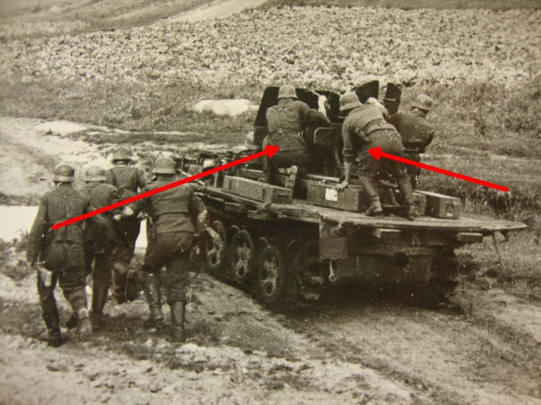 FLAK MEISTERT JEDES GELÄNDE, 2 cm Flak 36 auf Ha