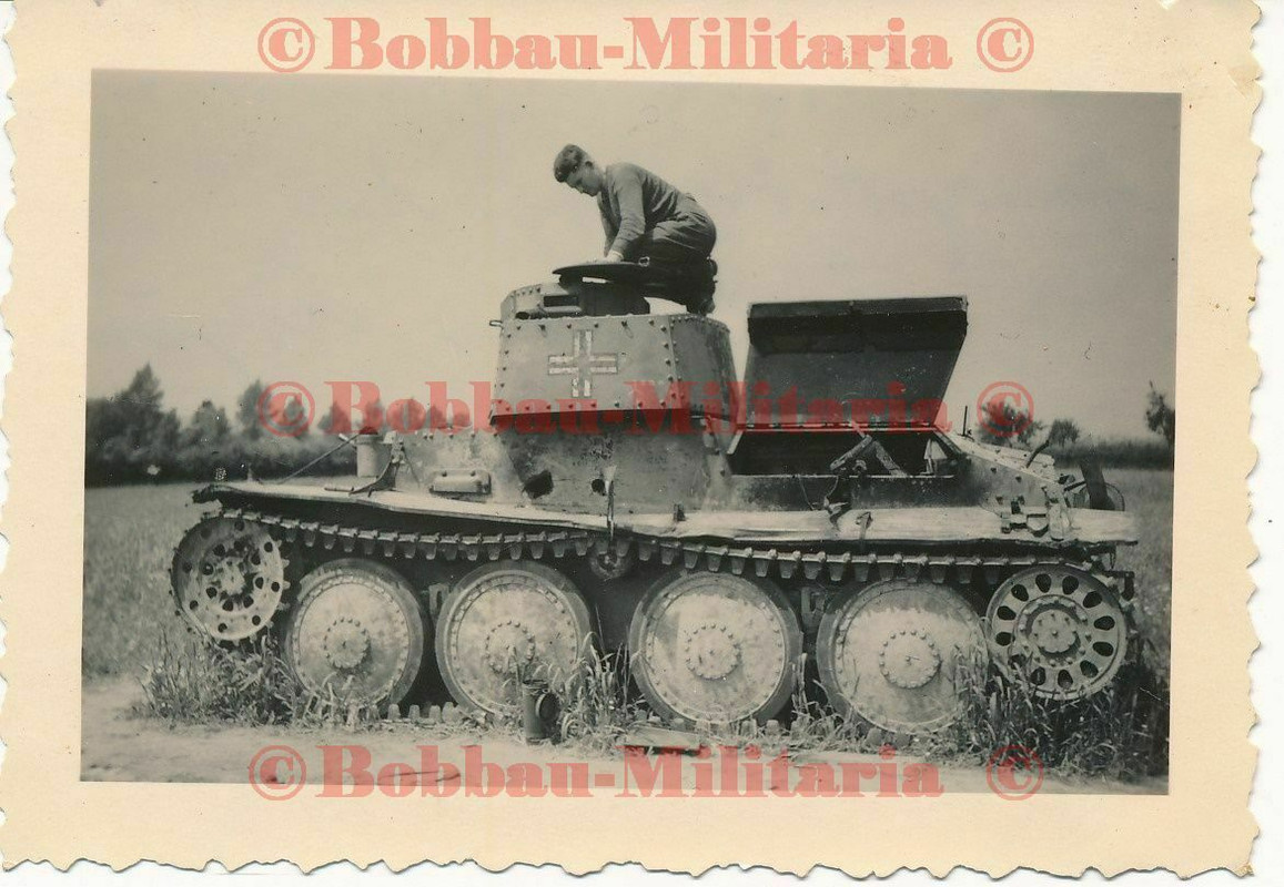 Frankreich Le Cateau Panzerkampfwagen 38(t) combat 11.Juni 1940