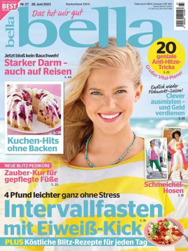 Cover: Bella Frauenmagazin No 27 vom 28  Juni 2023