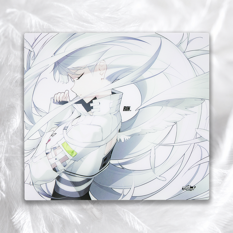 DYSPHORIA RIN White ガラスマウスパッド