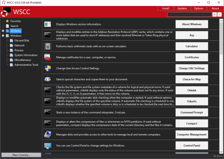 WSCC   Windows System Control Center 4.0.5.1