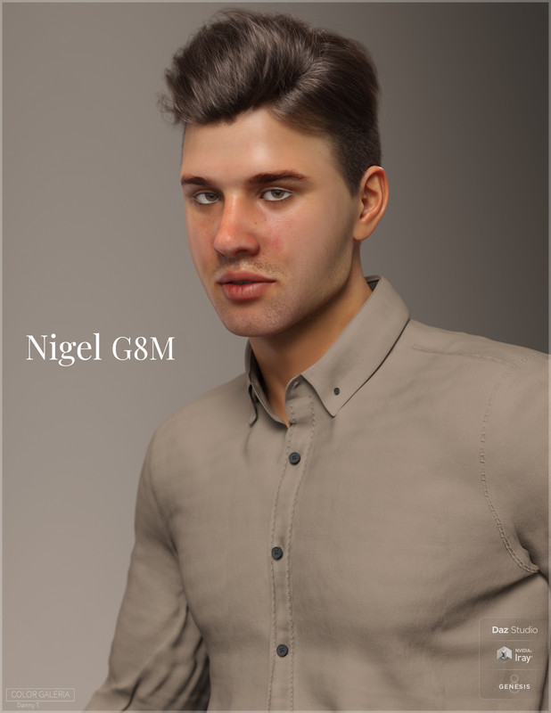 CGI Nigel for Genesis 8 Male