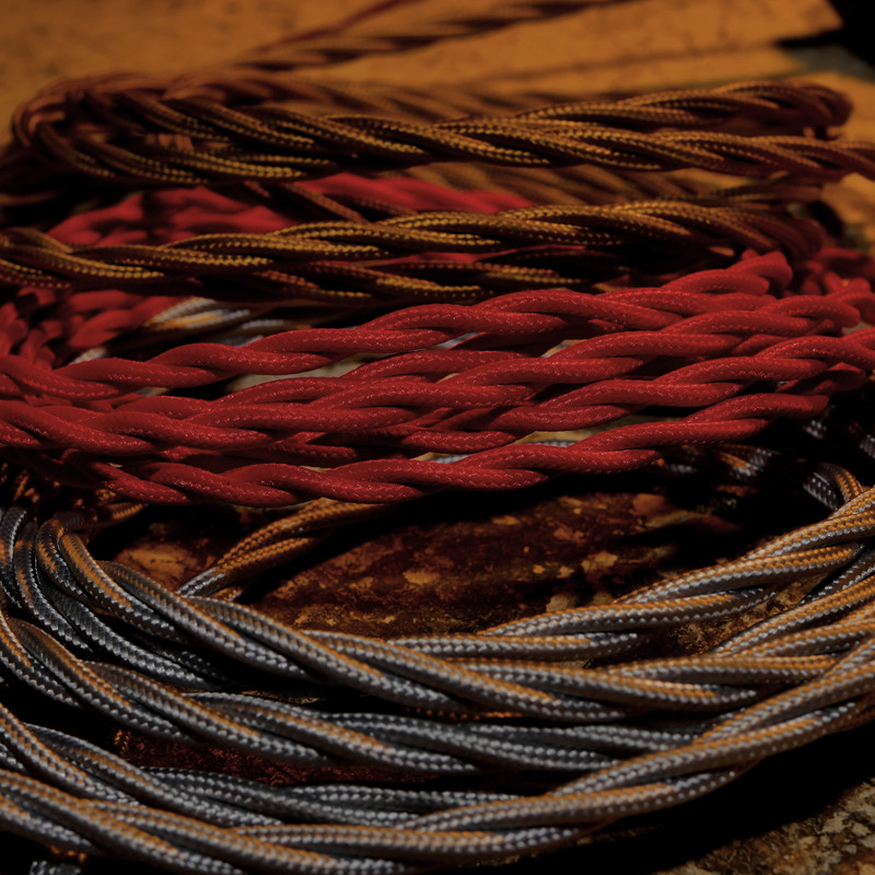 SpiritLamps – Stoffkabel im Retro-Stil