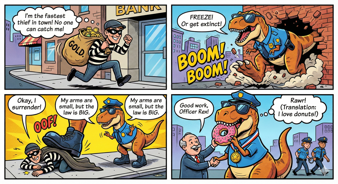 Horizontal Comic Example 1