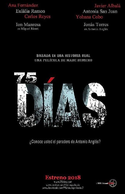 LA PELÍCULA “75 DÍAS”, SOBRE EL CASO DE LAS NIÑAS DE ALCASSER, SE ESTRENARÁ EN EL FESTIVAL DE MÁLAGA