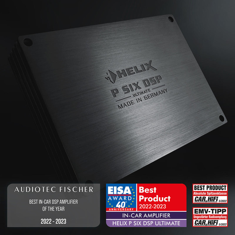 【新品 未使用】 HELIX P-SIX DSP ULTIMATE Высшая лига Автозвука. Helix P Six DSP Ultimate.