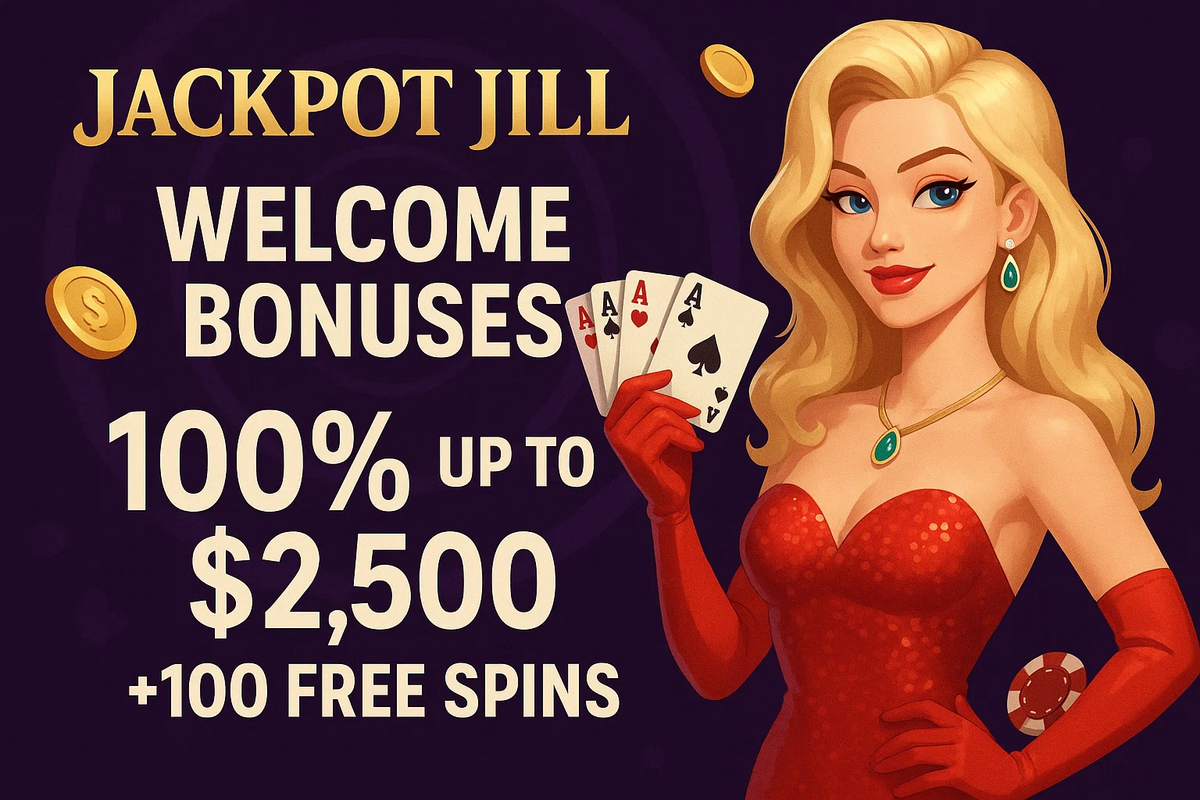 welcome bonuses - jackpot jill
