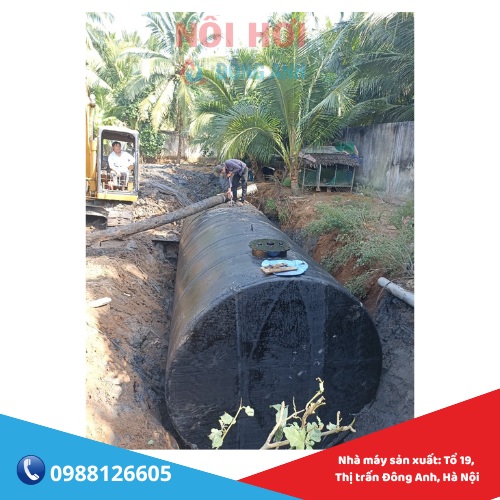 bồn sắt chứa dầu 30m3