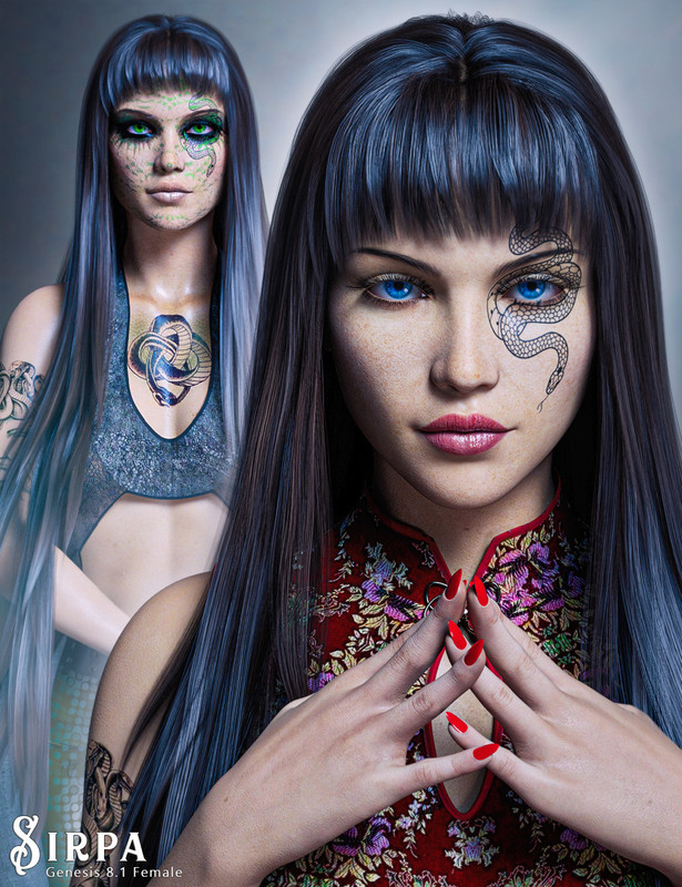 CJ Sirpa for Genesis 8.1 Female CJ Sirpa for Genesis 8.1 Female