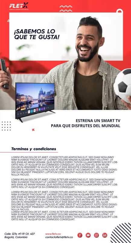 Landing de términos y condiciones