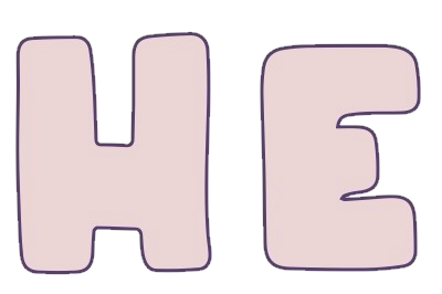 He