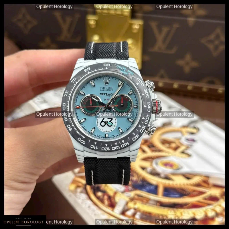 Rolex Daytona DIW Ferrari Tiffany Dial White Carbon Lightweight 40mm