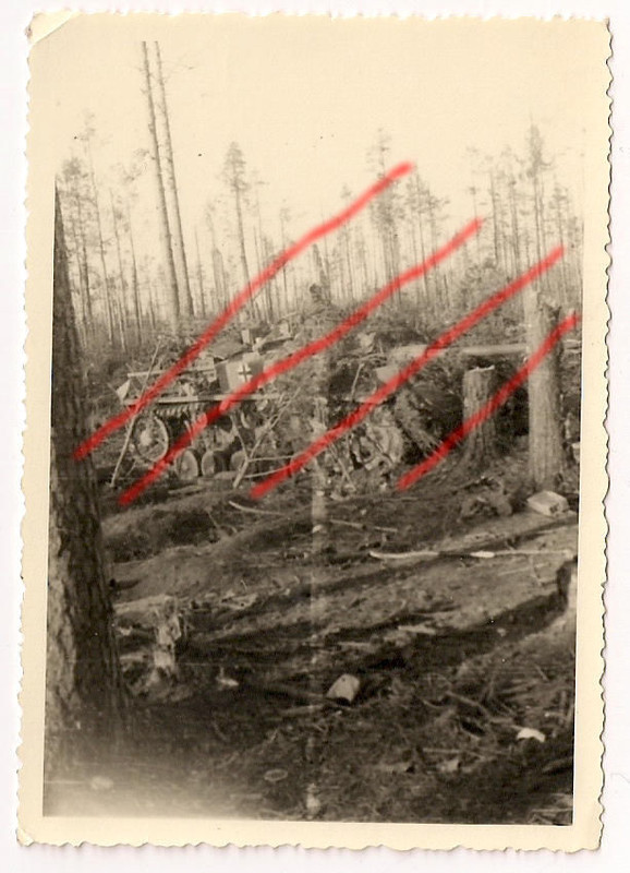 Sturmgeschütz STUG III im Wald