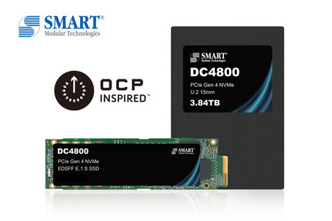 SSD ของศูนย์ข้อมูล SMART Modular ได้รับการรับรองจาก Open Compute Project ให้เป็น OCP Inspired™