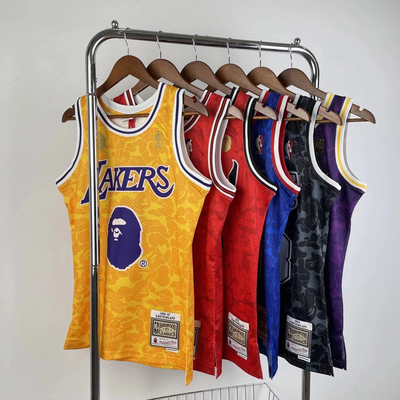 Bape x NBA Jerseys