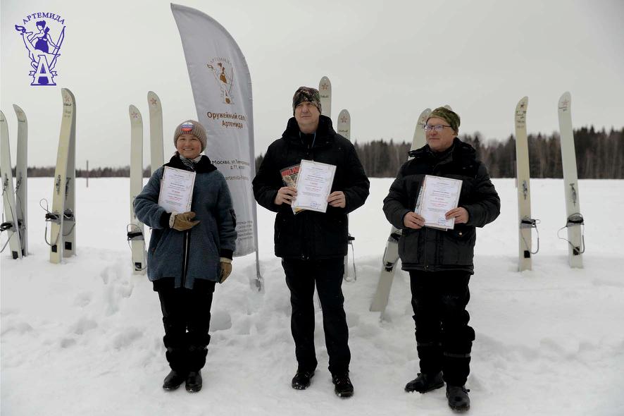 Награждение победителей биатлона