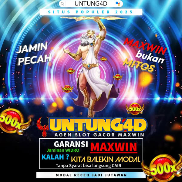 UNTUNG4D - Super Mega Bintang Mr Aloy Join Marapthon Bermain Slot Online & Togel 4D 2025