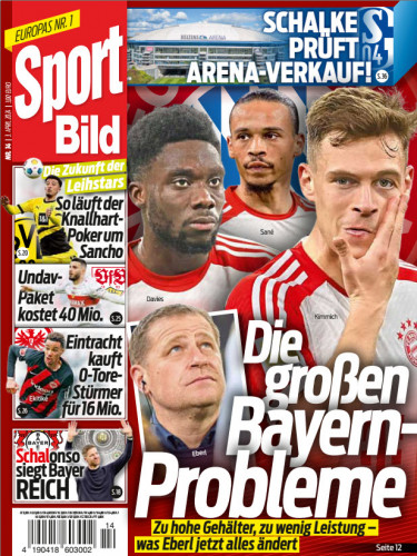Sport Bild Magazin No 14 vom 03  April 2024